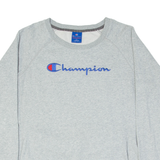 CHAMPION Womens Sweatshirt Grey L