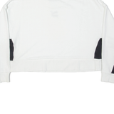 PUMA Cropped Womens Sweatshirt White M