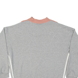 ADIDAS Womens Sweatshirt Grey High Neck UK 10