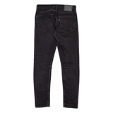 LEVI'S 512 Jeans Mens Black Slim Tapered W30 L32