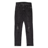 LEVI'S 511 Jeans Mens Black Slim Straight W28 L32