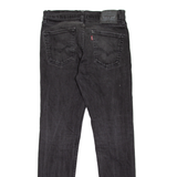 LEVI'S 511 Jeans Mens Black Slim Straight W28 L32