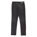 LEVI'S 511 Jeans Mens Black Slim Straight W28 L32