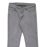 LEVI'S 511 Jeans Mens Grey Slim Straight W31 L24