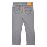 LEVI'S 511 Jeans Mens Grey Slim Straight W31 L24