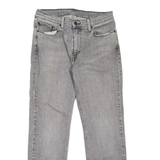 LEVI'S 511 Jeans Mens Grey Slim Straight W29 L30