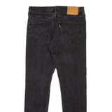 LEVI'S 512 BIG E Jeans Mens Black Slim Tapered W31 L32