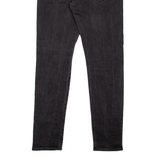 LEVI'S 512 BIG E Jeans Mens Black Slim Tapered W31 L32