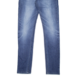 LEVI'S 519 Jeans Hi-Ball Mens Blue Slim Skinny Stone Wash W30 L30