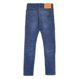 LEVI'S 519 Jeans Hi-Ball Mens Blue Slim Skinny Stone Wash W30 L30