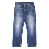 LEVI'S 514 Jeans Mens Blue Slim Straight Stone Wash W32 L27