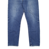 LEVI'S 508 Jeans Mens Blue Regular Tapered Stone Wash W34 L27