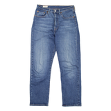 LEVI'S 501 BIG E Jeans Womens Blue Regular Straight Stone Wash W26 L25