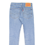LEVI'S 512 Jeans Lo-Ball Mens Blue Slim Tapered Stone Wash W30 L31