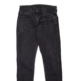 LEVI'S 512 Jeans Lo-Ball Mens Black Slim Tapered W30 L30