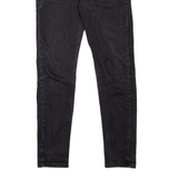 LEVI'S 512 Jeans Lo-Ball Mens Black Slim Tapered W30 L30