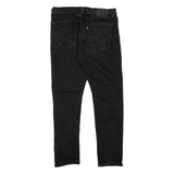 LEVI'S 512 BIG E Jeans Mens Black Slim Tapered W32 L32