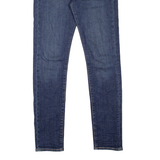 LEVI'S 519 Jeans Premium Mens Blue Slim Skinny Stone Wash W30 L34