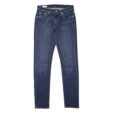 LEVI'S 519 Jeans Premium Mens Blue Slim Skinny Stone Wash W30 L34