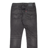 LEVI'S 511 Jeans Mens Grey Slim Straight Stone Wash W32 L32