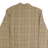 PENNYBLACK Womens Blazer Jacket Brown 90s Plaid UK 14