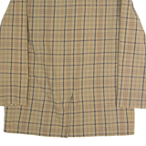 PENNYBLACK Womens Blazer Jacket Brown 90s Plaid UK 14