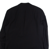 LAUBE & GSELL Mens Blazer Jacket Black Wool XL