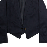 Womens Blazer Jacket Black 90s XL