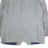 YVES SAINT LAURENT Mens Blazer Jacket Grey Wool Houndstooth XL