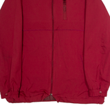 KENZO Golf Mens Windbreaker Jacket Red M