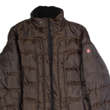 WELLENSTEYN Belvedere Mens Puffer Jacket Brown M