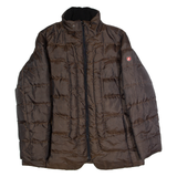 WELLENSTEYN Belvedere Mens Puffer Jacket Brown M