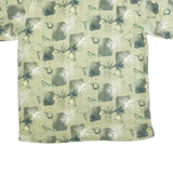KNIGHTSBRIDGE Mens Shirt Green Floral M