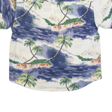 CROSSINGS Mens Hawaiian Shirt White XL