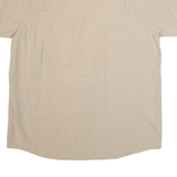 THE NORTH FACE Mens Shirt Beige Check 2XL