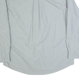 TOMMY HILFIGER Mens Plain Shirt Grey Long Sleeve XL