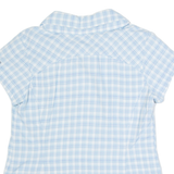COLUMBIA Womens Shirt Blue Check M