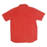 THE NORTH FACE Mens Shirt Orange Striped L