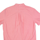 TOMMY HILFIGER Mens Plain Shirt Pink L