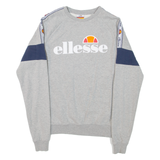 ELLESSE Womens Sweatshirt Grey UK 6