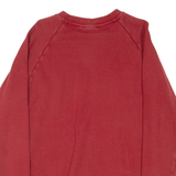 ADIDAS Mens Sweatshirt Red M