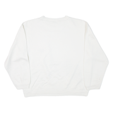 Eiffel Tower Paris Womens Sweatshirt White M