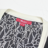 MONSOON Shawl Womens Cardigan Black V-Neck Tight Knit 3/4 Sleeve UK 12