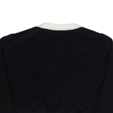 MONSOON Shawl Womens Cardigan Black V-Neck Tight Knit 3/4 Sleeve UK 12