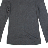 MONSOON Stretch Womens Jumper Grey Roll Neck Tight Knit UK 14