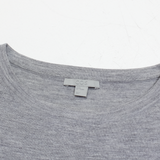 COS Shirt Underlay Womens Jumper Grey Tight Knit Wool S