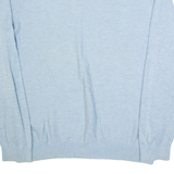 MICHAEL KORS Mens Jumper Blue Tight Knit M