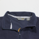 REGATTA Womens Fleece Blue 1/4 Zip UK 10