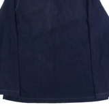 REGATTA Womens Fleece Blue 1/4 Zip UK 10