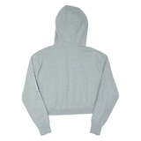 ELLESSE Cropped Womens Grey Hoodie UK 12